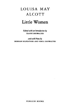 [Little Women 01] • Little Women · AND Good Wives (Penguin Classics)